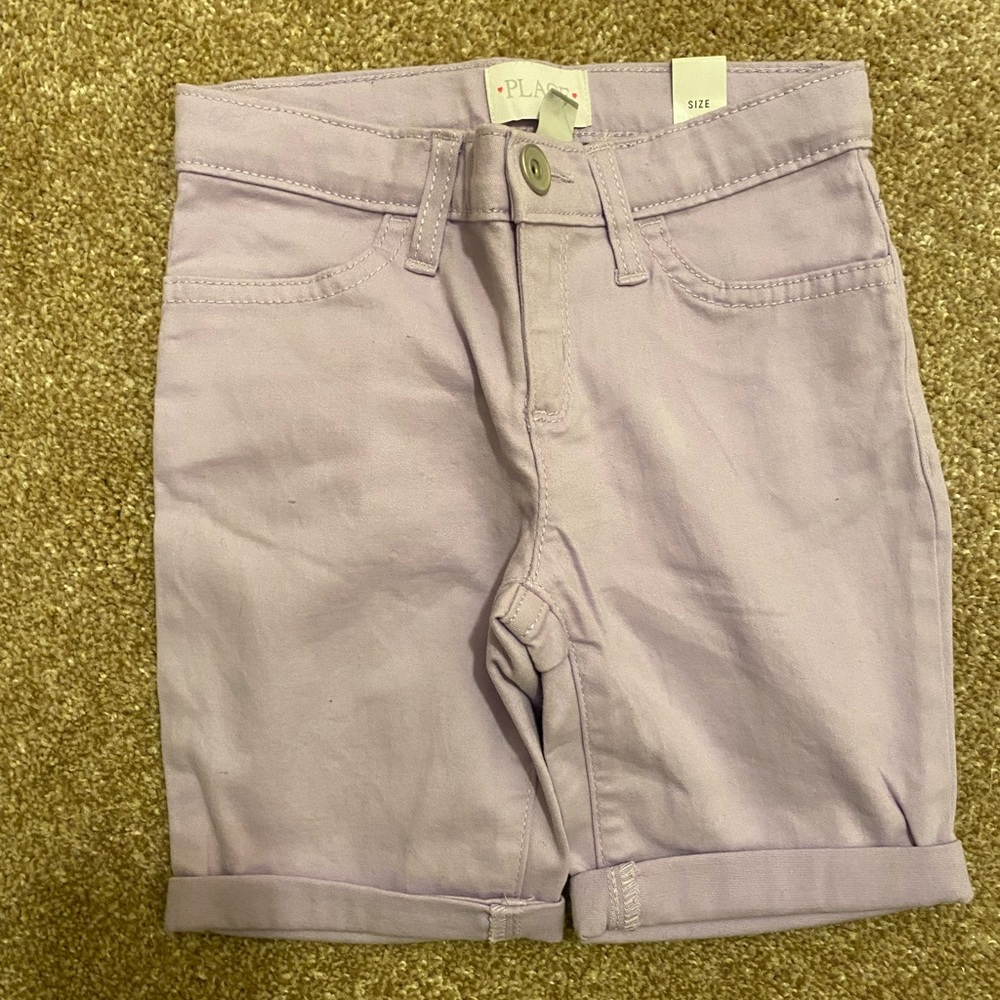 Lavender shorts